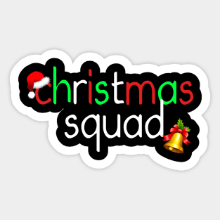 Christmas Squad Sticker